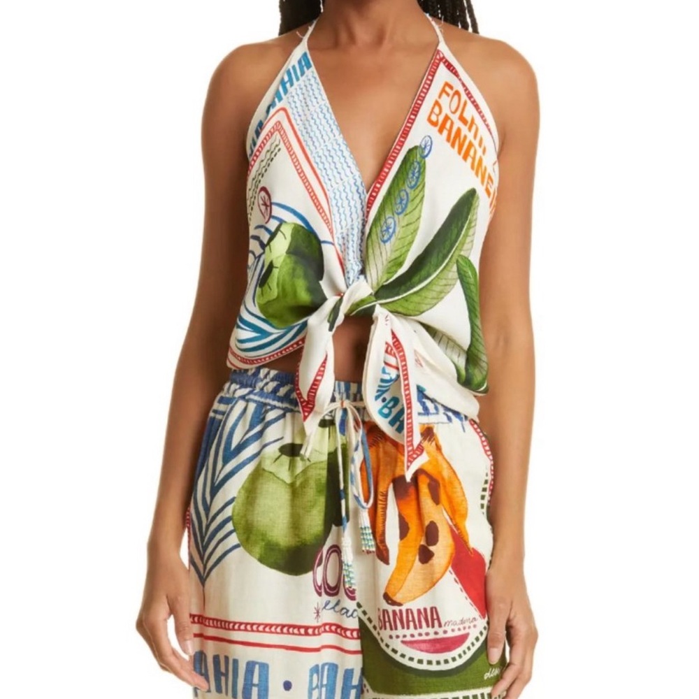 FARM Rio Toe Front Halter Top